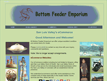 Tablet Screenshot of bottomfeederemporium.com